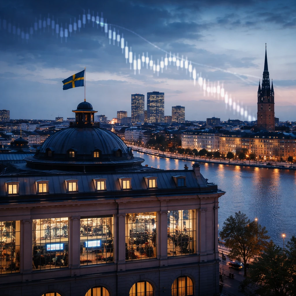 Stock Index in Stockholm Drops as Telecoms, Oil & Gas, and Materials Weigh on Market