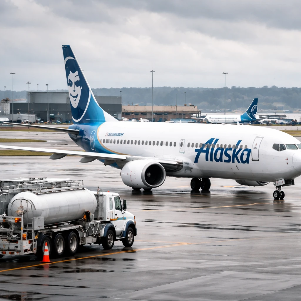 Alaska Airlines Revises Earnings Outlook Amid Fuel Cost Concerns and Economic Uncertainty