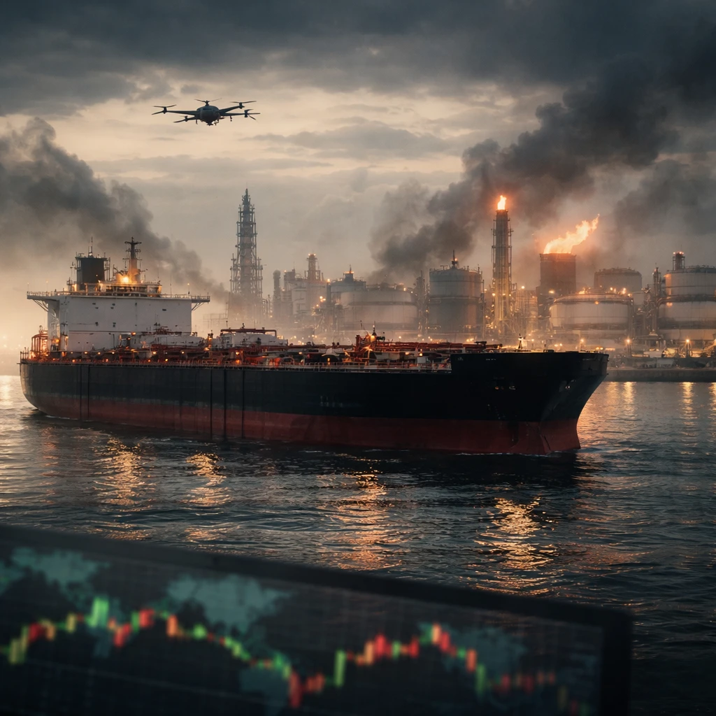 U.S. Futures Slip as Rising Oil Prices and Iran Tensions Keep Markets Uneasy