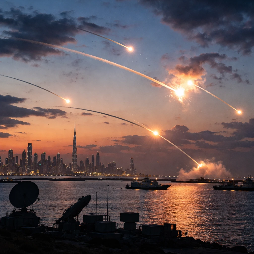 UAE Records Sharp Drop in Iran-Linked Missile and Drone Launches on Monday