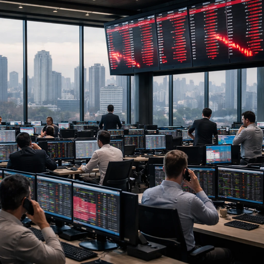 Bovespa Falls to One-Month Low as Utilities, Power and Financial Stocks Lead Decline