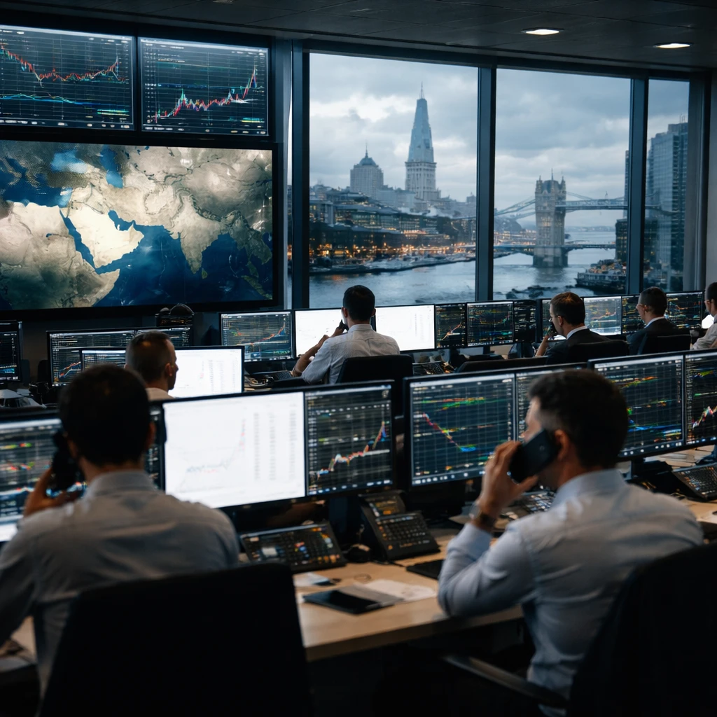 UK Stocks Slip as Markets Parse Signals from US-Iran Talks