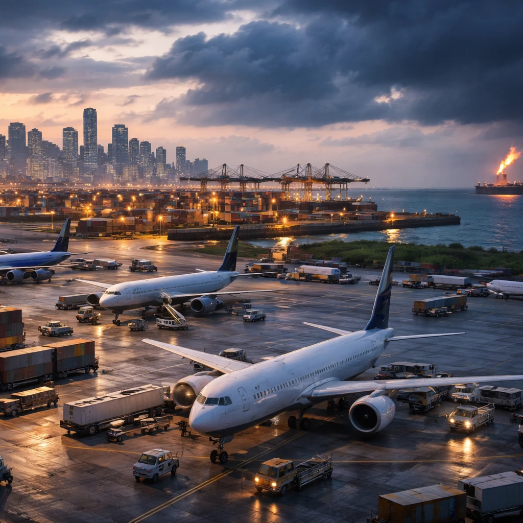 Wider Conflict with Iran Disrupts Travel, Energy and Raw Material Flows