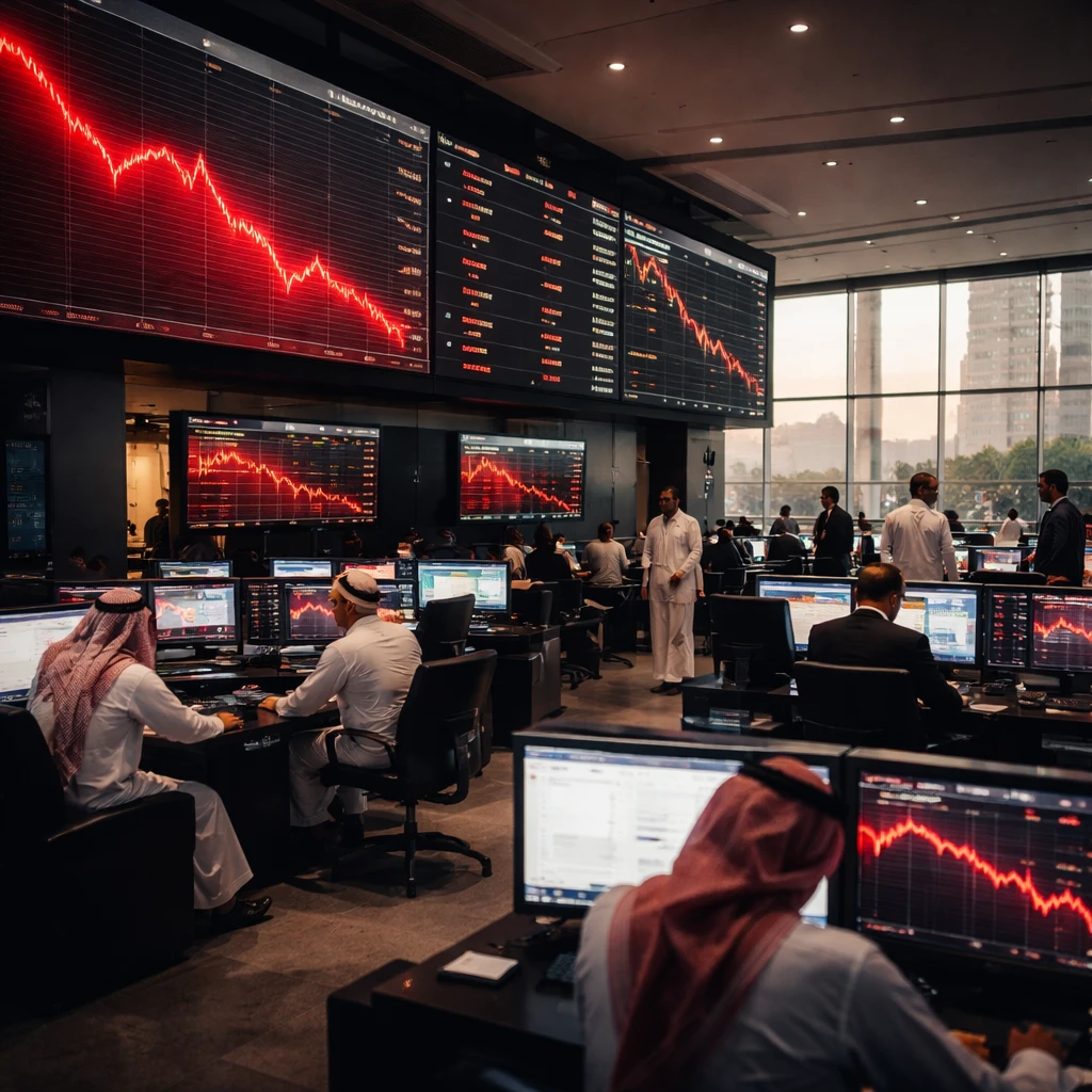 Tadawul retreats as sector losses weigh; benchmark posts monthly low