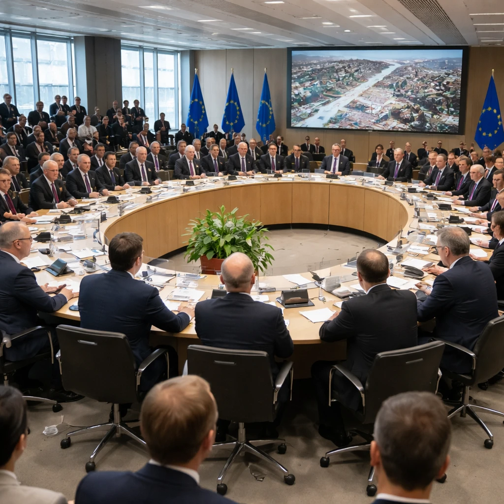 European Commission and partners launch €883.6 million Team Gaza Initiative for reconstruction