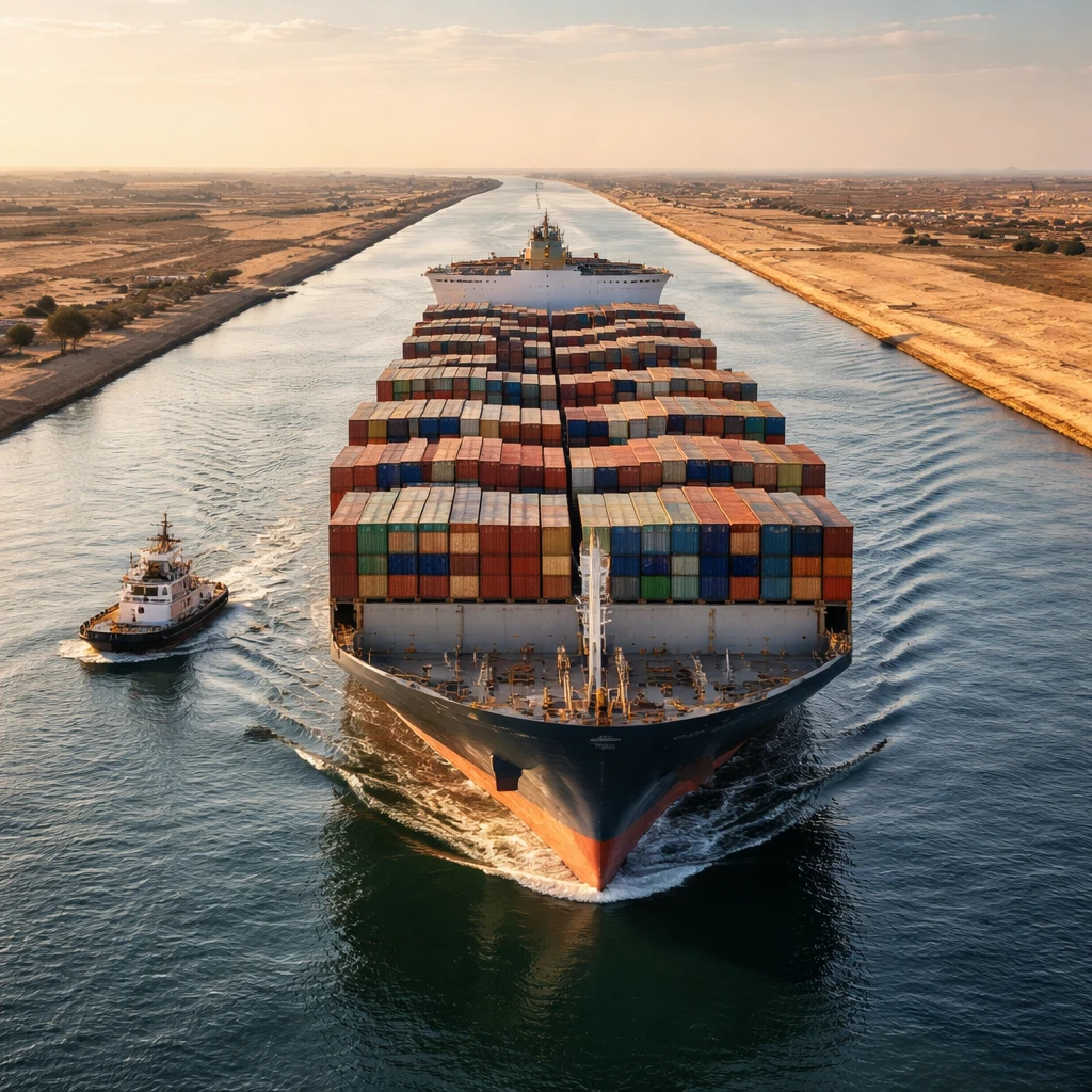 Maersk, Hapag-Lloyd Stocks Slide as Joint Gemini Service Returns to Suez Canal