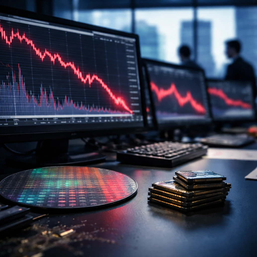 Marvell Shares Drop as Analyst Downgrade and Chip-Sector Weakness Weigh