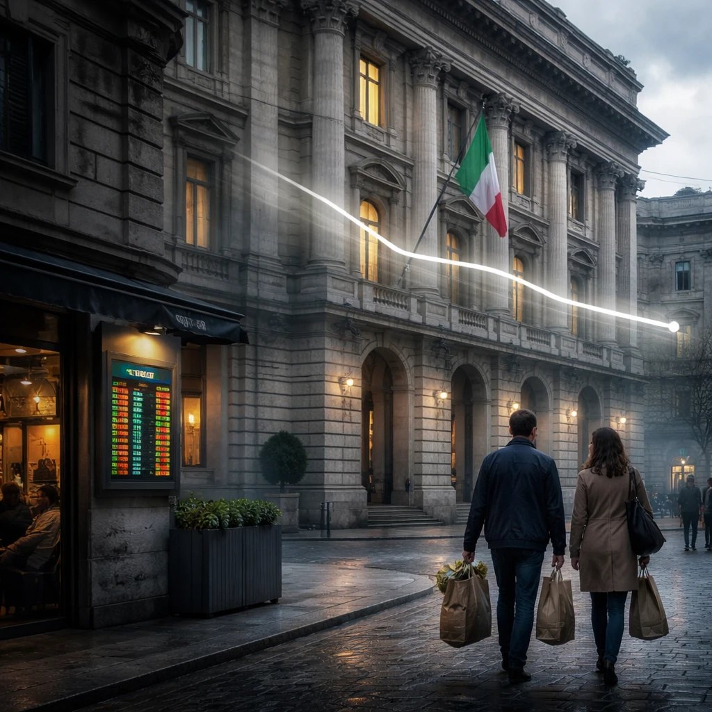 Bank of Italy Lowers 2027 Growth Estimate to 0.4%, Keeps 2026 View Unchanged