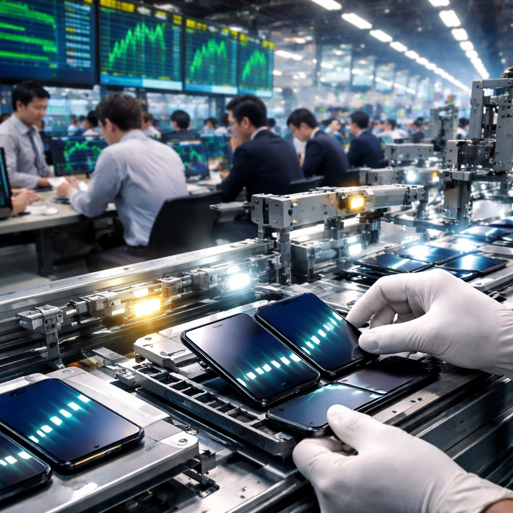Asian Suppliers Rally as Report Signals Bigger iPhone Production Push
