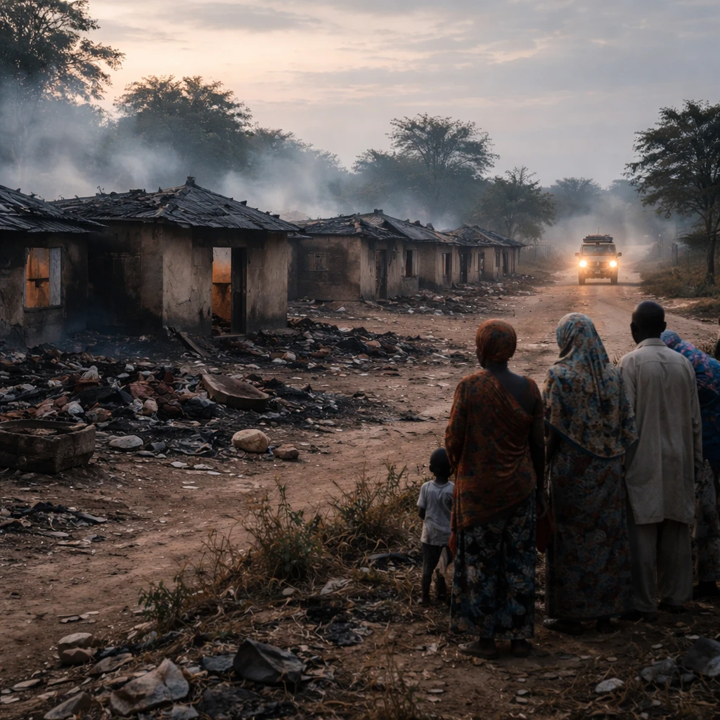 At least 30 killed in deadly raid on Naridon village in Nigeria's Kaduna state