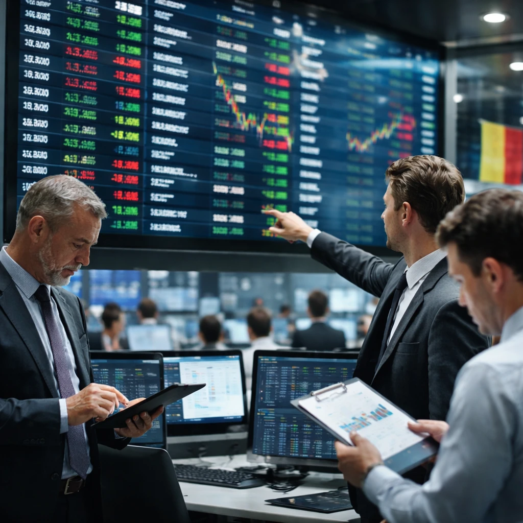 Belgian equities slip as Industrials, Consumer Goods and Financials weigh on market