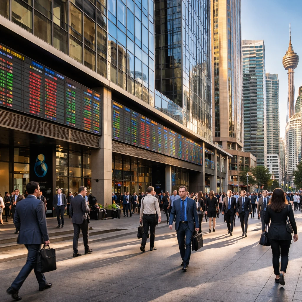 Australian Shares Slip as Mining and Materials Weigh on Benchmarks
