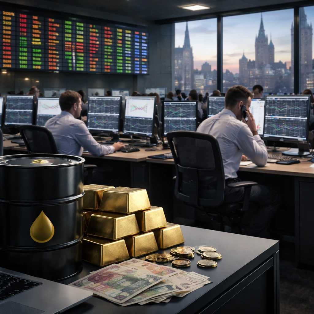 Warsaw stocks edged down as materials, energy and banking drag WIG30 lower