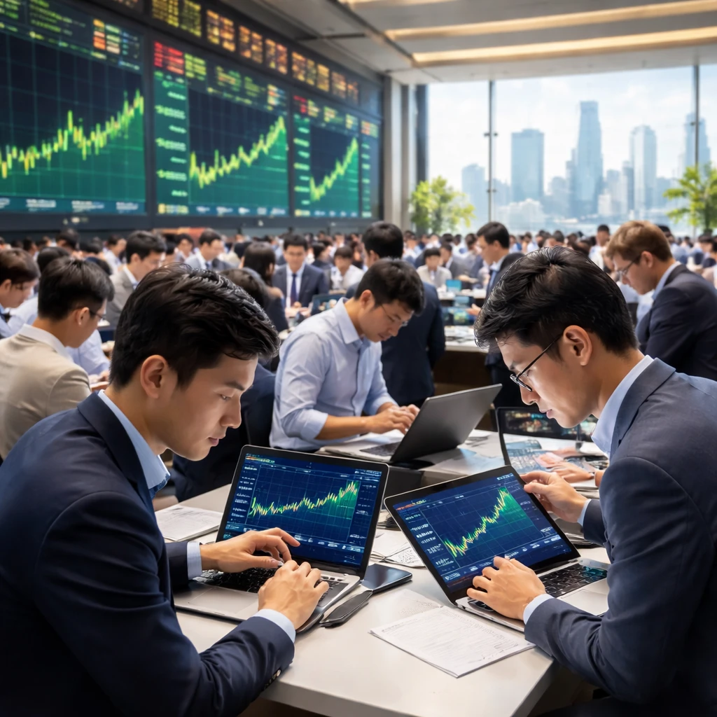 Asian Markets Rally as Chip Stocks Recover and Oil Eases After Diplomatic Comments