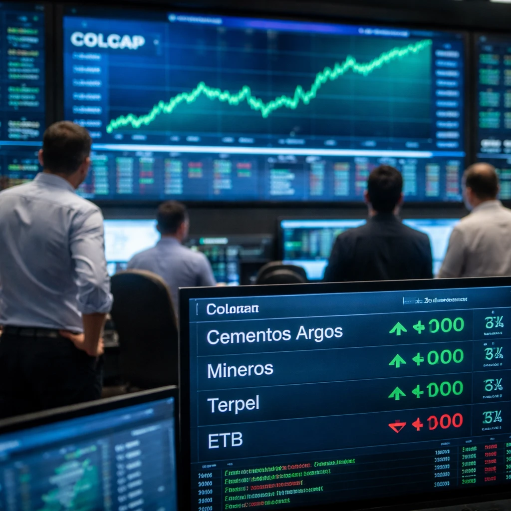 Colombian equities close higher as COLCAP gains 1.57%