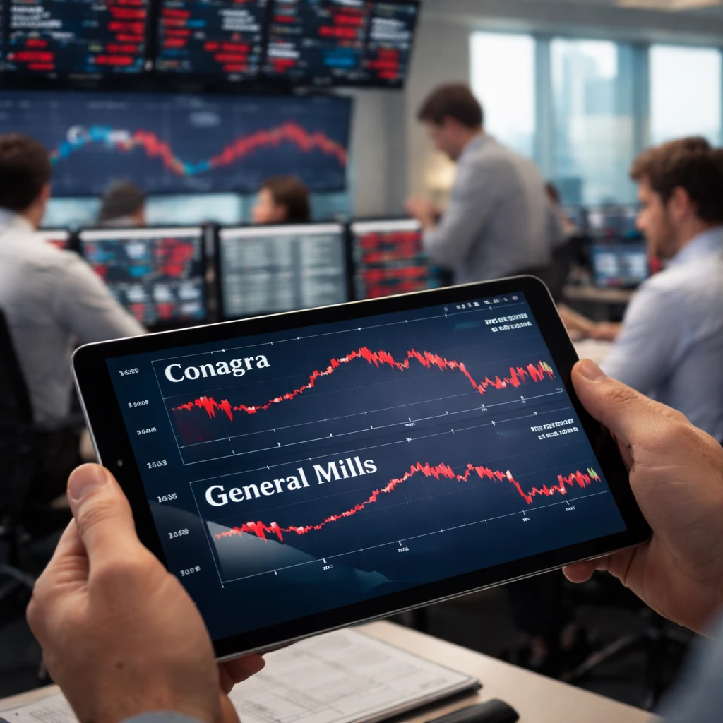 Conagra Shares Slide After Reaffirming Fiscal 2026 Targets as Sector Pressure Mounts