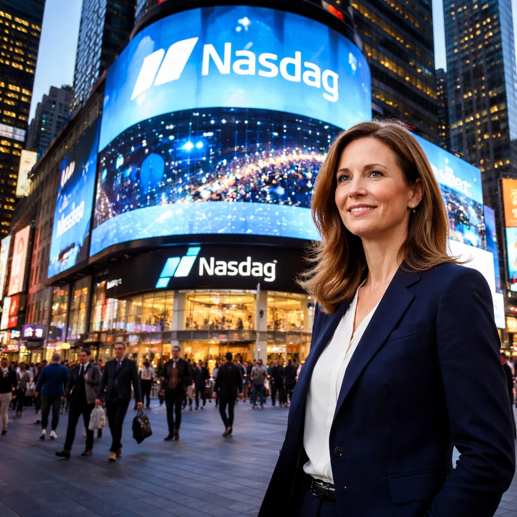 Nasdaq CEO Highlights Strong Global Investor Interest in U.S. Public Markets