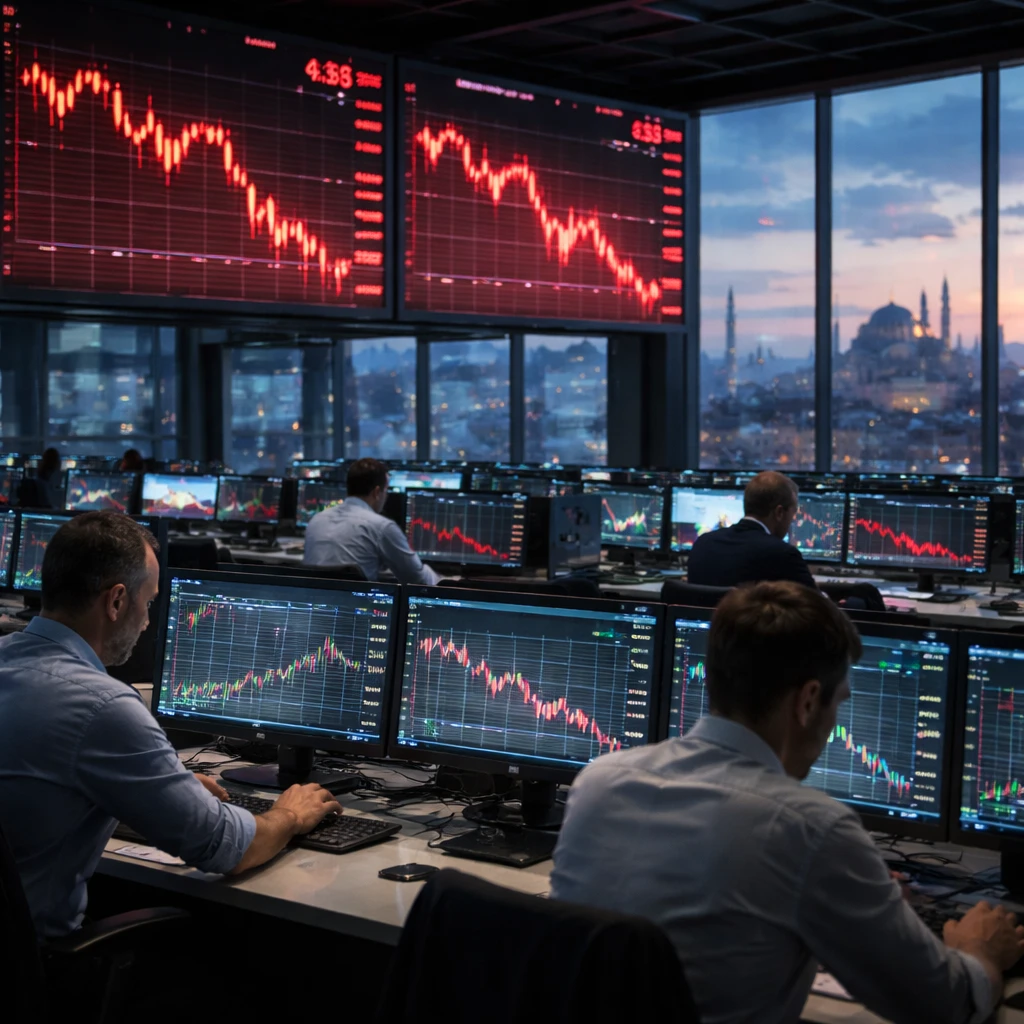 Istanbul market slips as BIST 100 closes down 1.65%