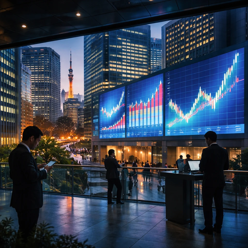 Tokyo Stocks Close Higher as Real Estate, Banking, Textile Names Lead Gains