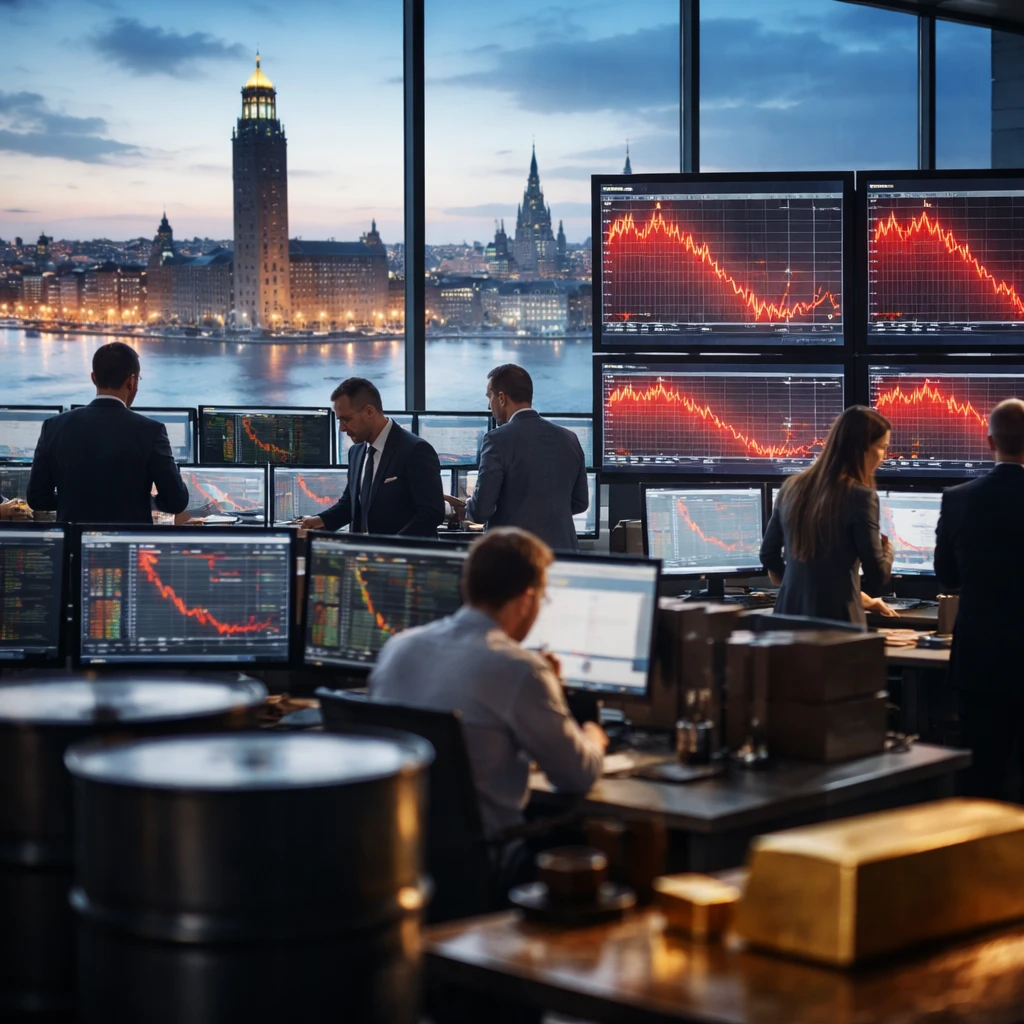 Swedish Markets Slip at Close as Industrials, Financials and Materials Weigh on OMX Stockholm 30