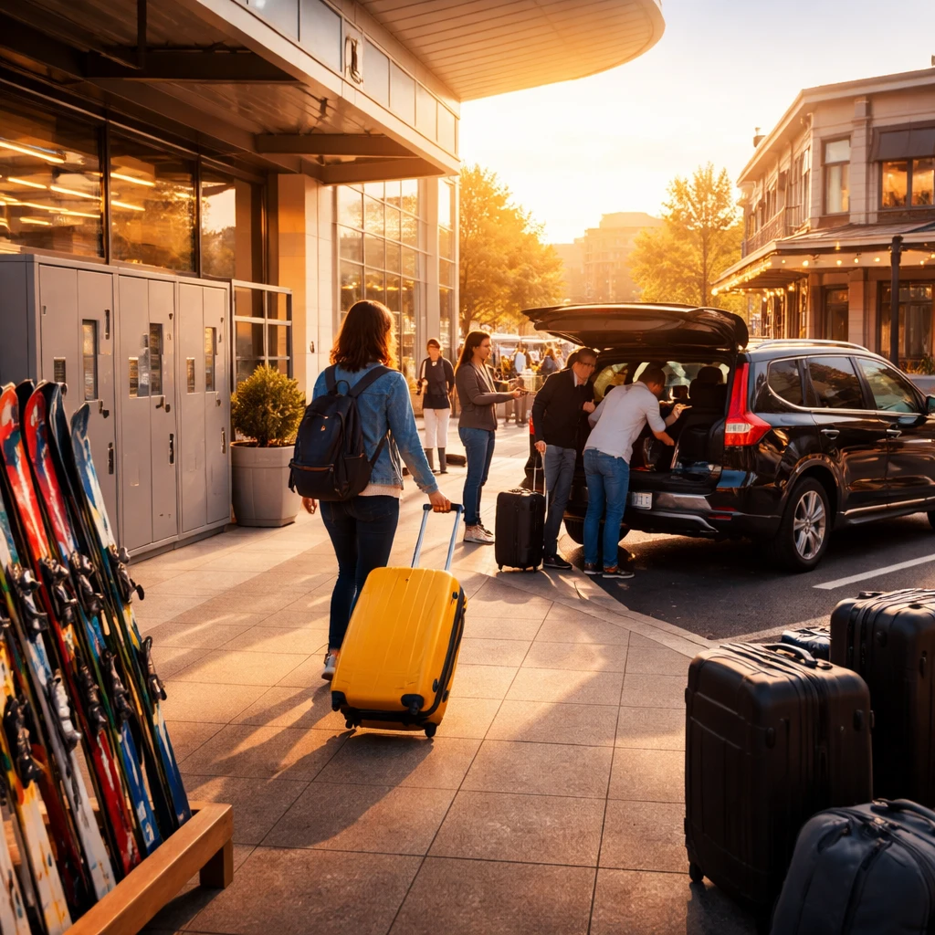 Airbnb broadens travel services with luggage storage, airport transfers and rentals