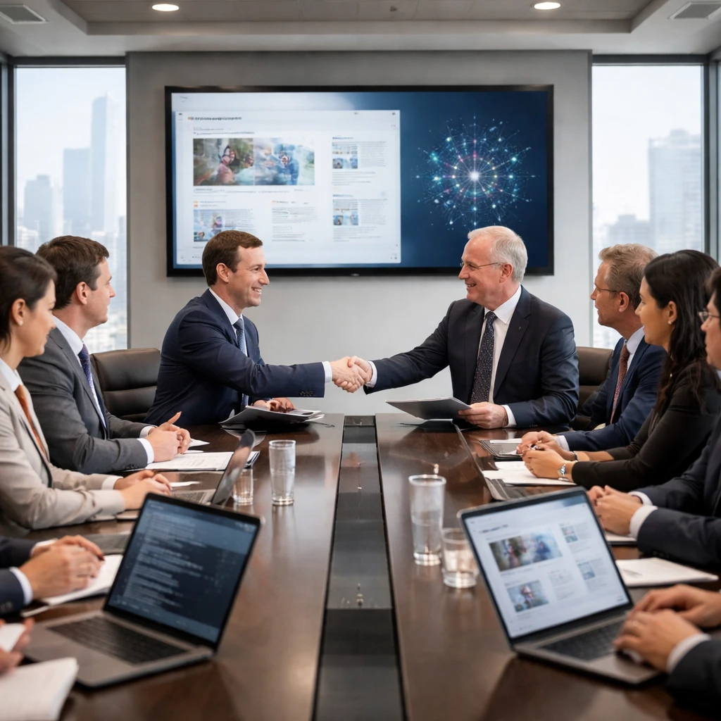 Meta and News Corp Forge Multiyear AI Content License Worth Up to $50 Million a Year