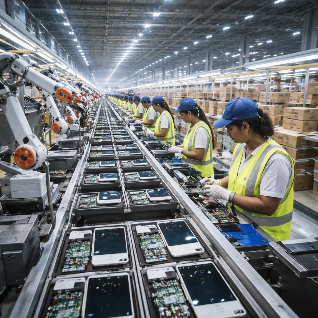 Apple's iPhone Output in India Reaches One Quarter of Global Production as China Diversification Accelerates