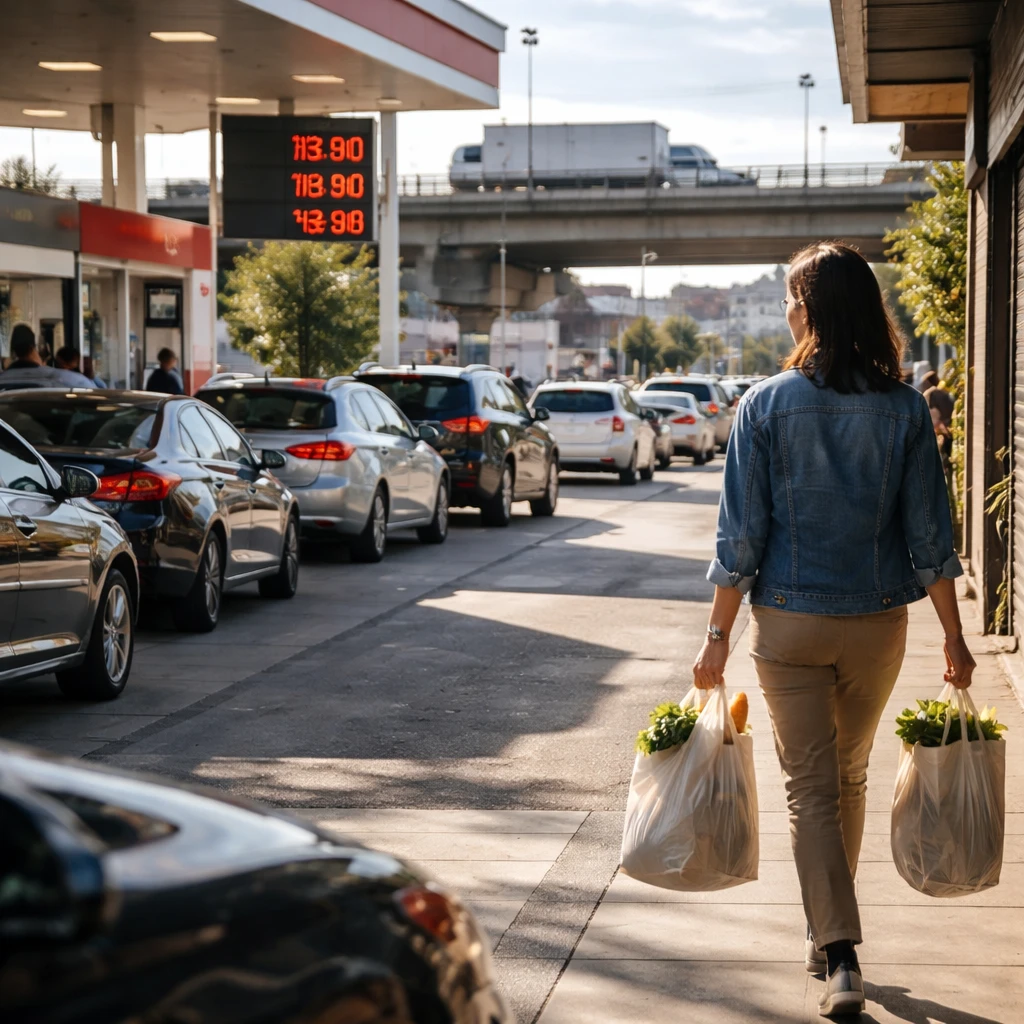 Persistent oil shocks could sap U.S. consumer demand if supply disruptions continue