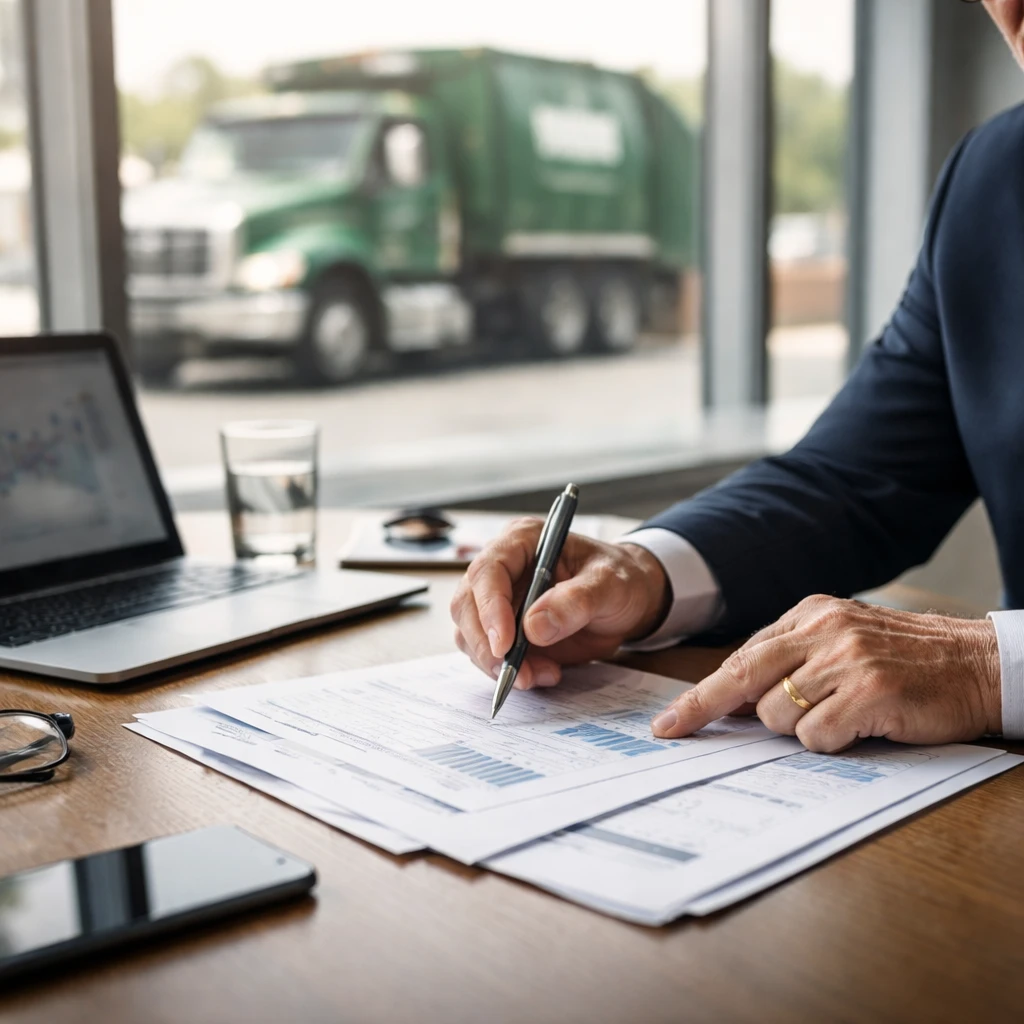 Waste Management COO Executes Stock Transactions to Cover Tax Liability; Company Near Fair Value