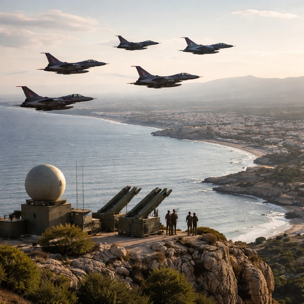 Turkey Sends Six F-16s and Air Defence Systems to Northern Cyprus Amid Regional Tensions