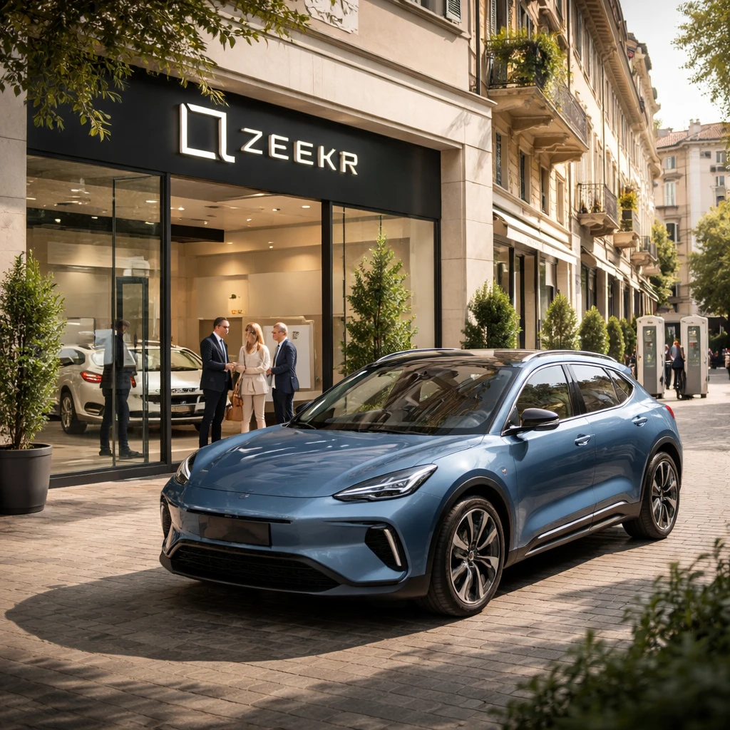 Zeekr Launches in Italy as Geely-Backed EV Brand Expands Across Europe