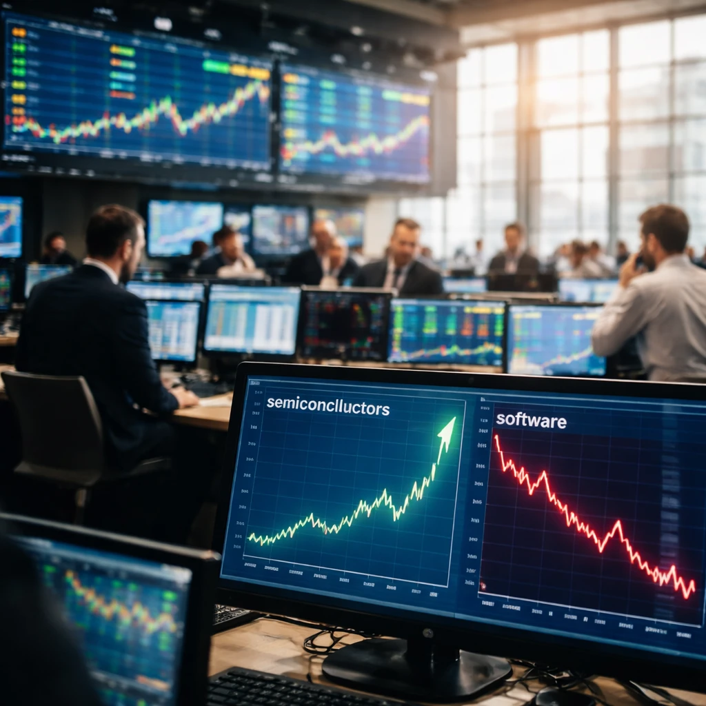 Markets Edge Higher as Chip Stocks Rally, Software Names Pull Back