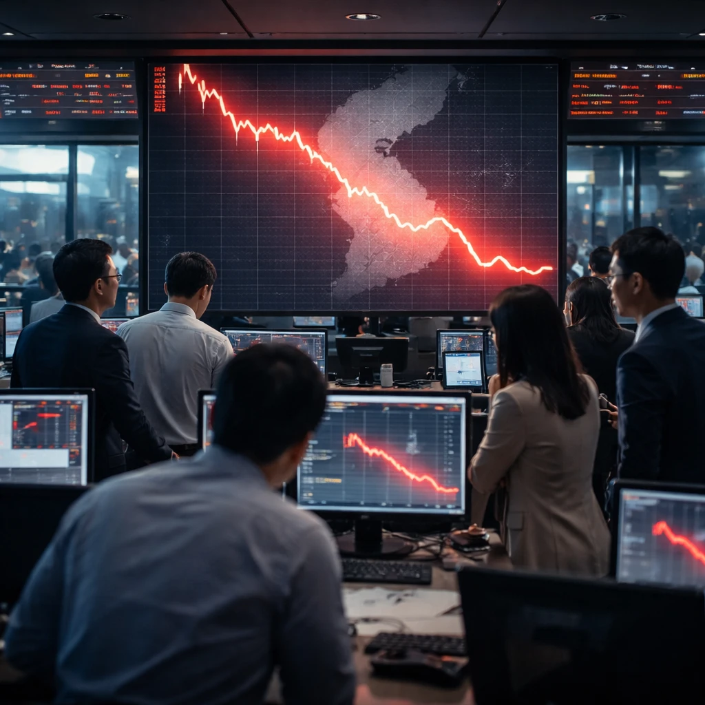 KOSPI's Forward P/E Drops to Levels Not Seen Since Financial Crisis as Foreign Selling Accelerates