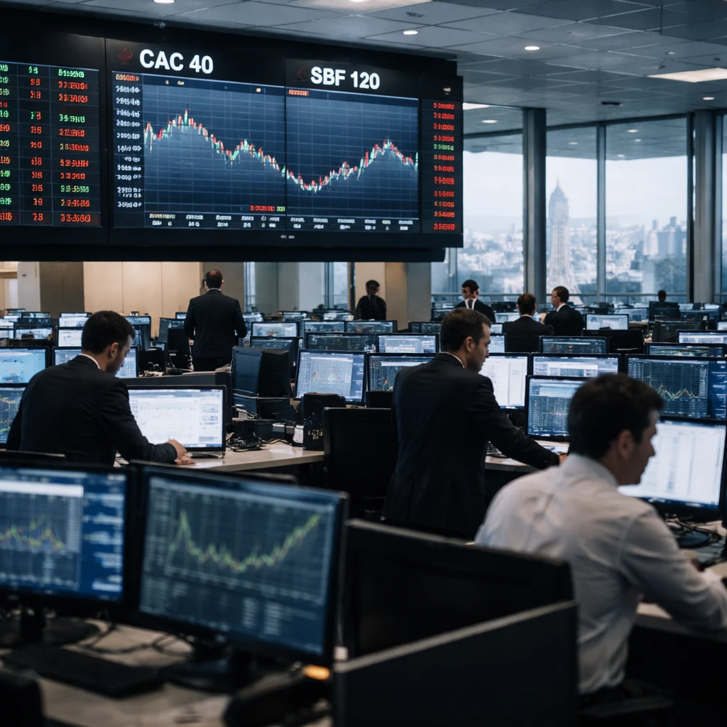 Paris Stocks Slip as Tech, Consumer and Health Names Weigh on CAC 40