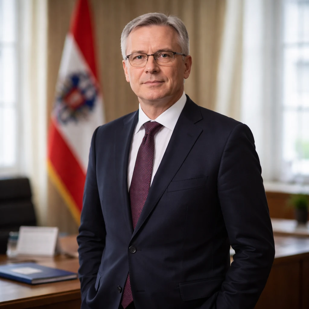 Austria's Finance Minister to Receive Lymphoma Treatment While Remaining in Office