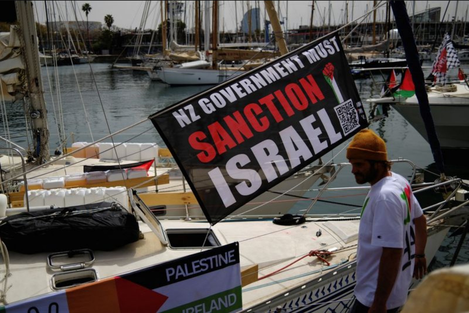 Second Humanitarian Flotilla Departs Barcelona Aiming to Reach Gaza