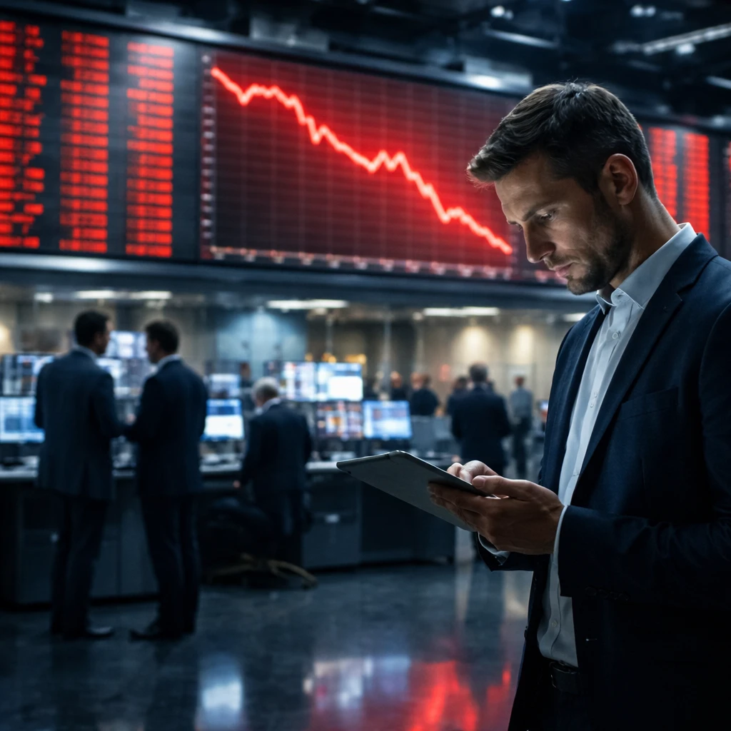 Frankfurt closes lower as tech, construction and software names weigh on DAX
