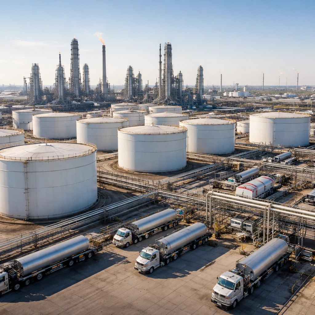 U.S. Gasoline Inventories Reach Five-Year Peak Amid Declining Demand