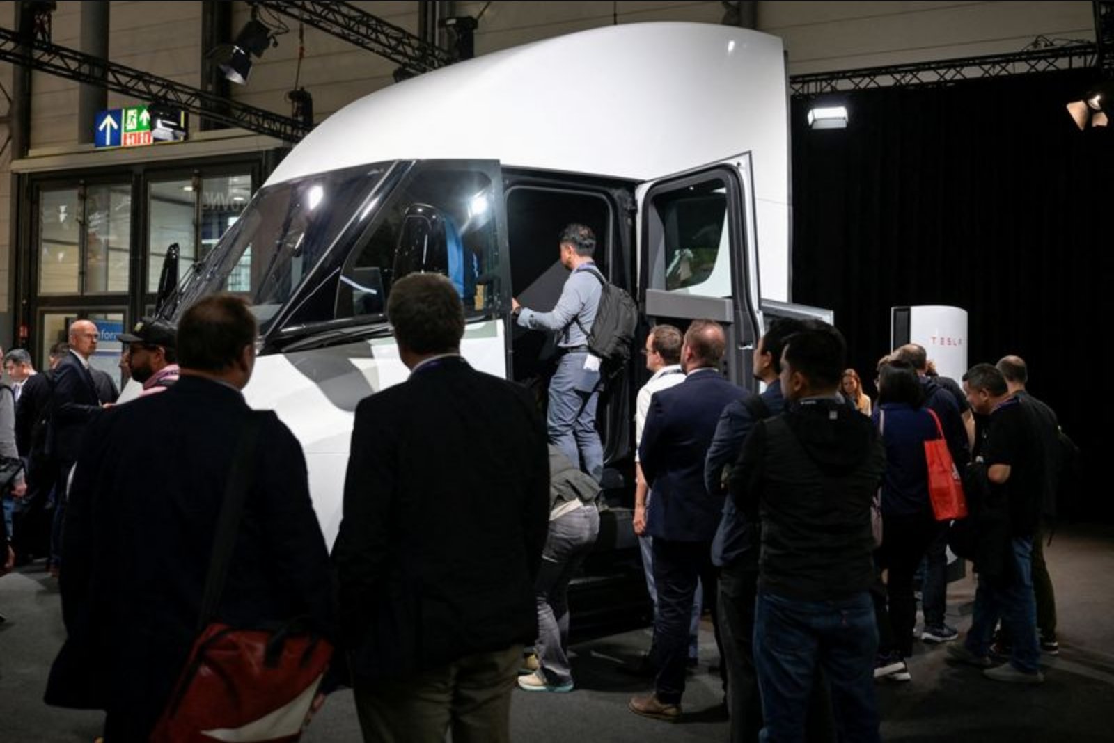 Tesla's First Semi Emerges from High-Volume Line as 2026 Production Targets Near