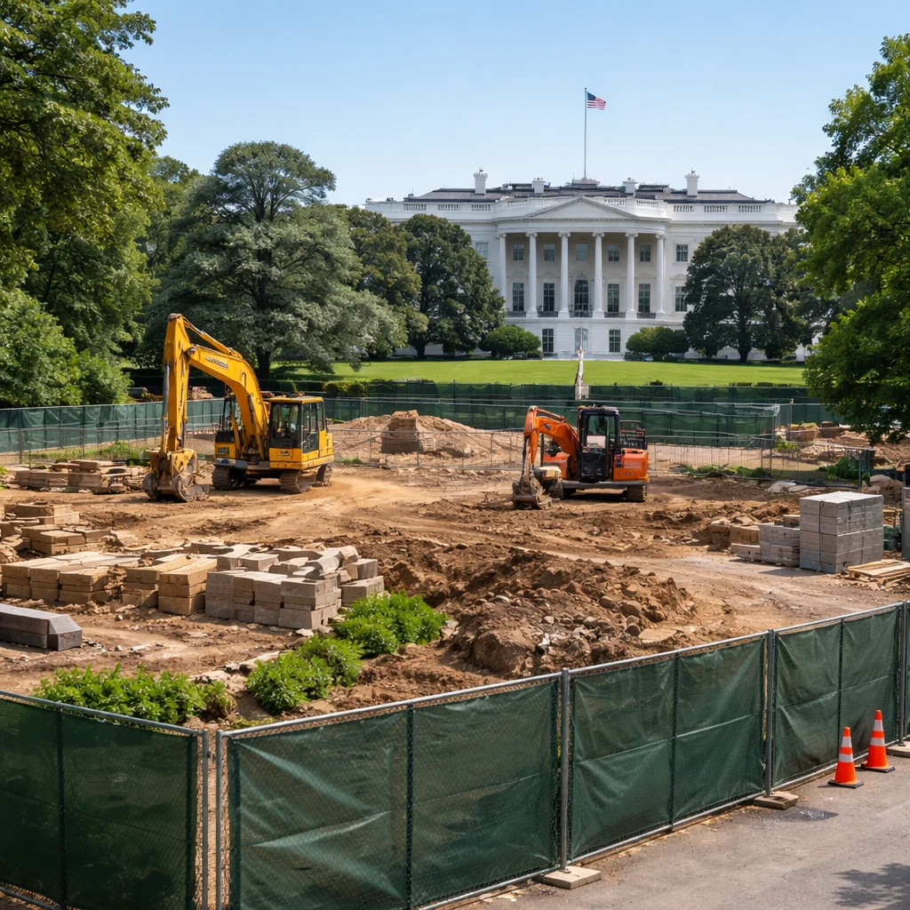 Preservation Group Challenges Trump’s $400 Million White House Ballroom Project in Court