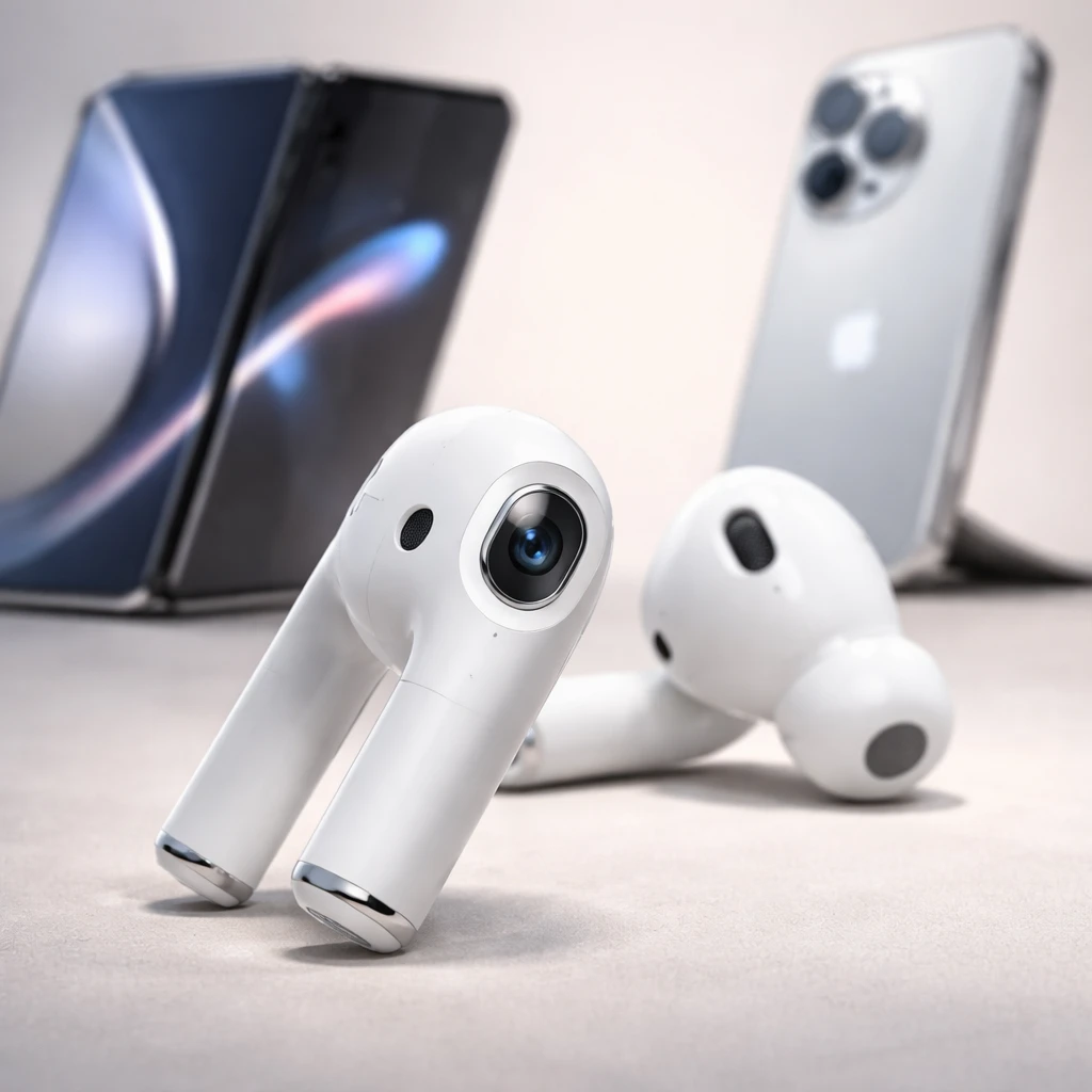 Apple to Introduce Camera-Equipped AirPods in Late 2027