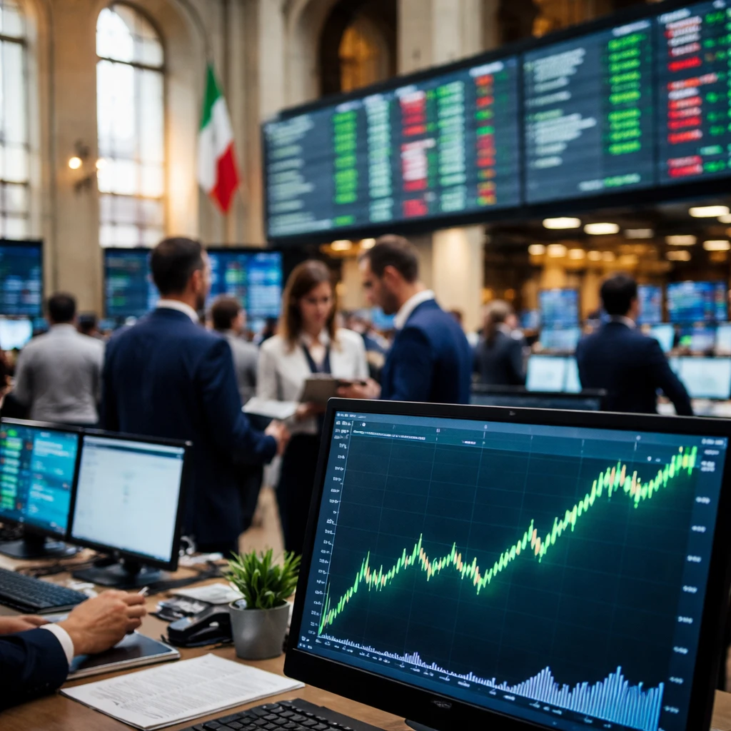 Milan Closes Higher as Financials, Tech and Travel Stocks Advance