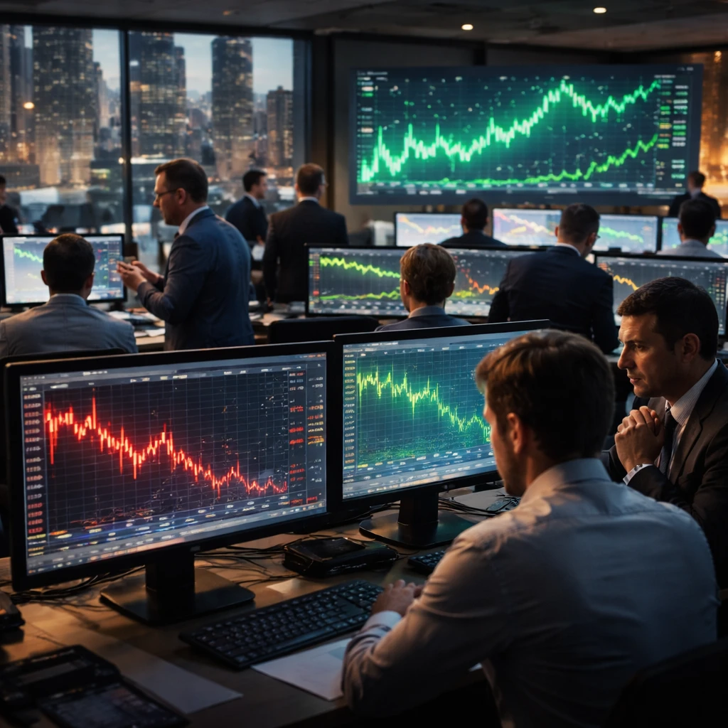 Financial Stocks Drop as Investors Reallocate to Tech on Interest in Meta’s Muse AI