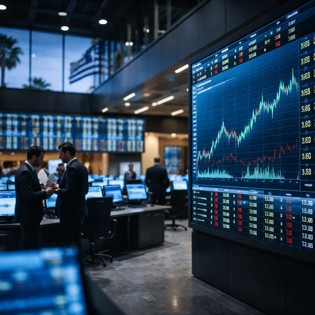 Athens bourse slips as banking, telecoms and household names weigh on market