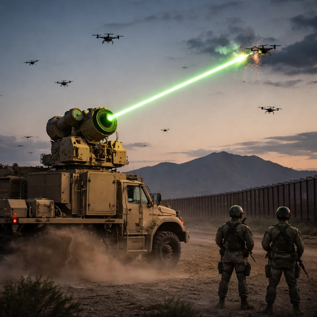 U.S. Forces Report Use of High-Energy Laser to Bring Down 11 Cartel-Linked Drones