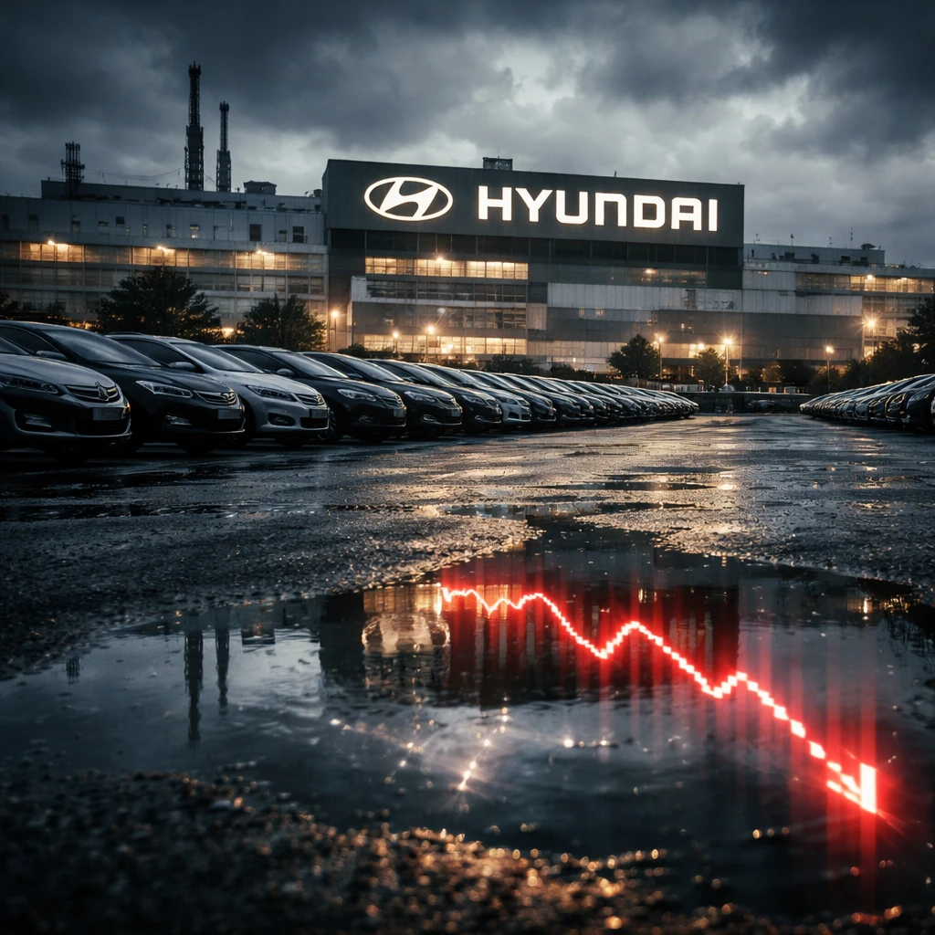 Hyundai Motor Stock Plummets After Earnings Shortfall and Tariff Shock
