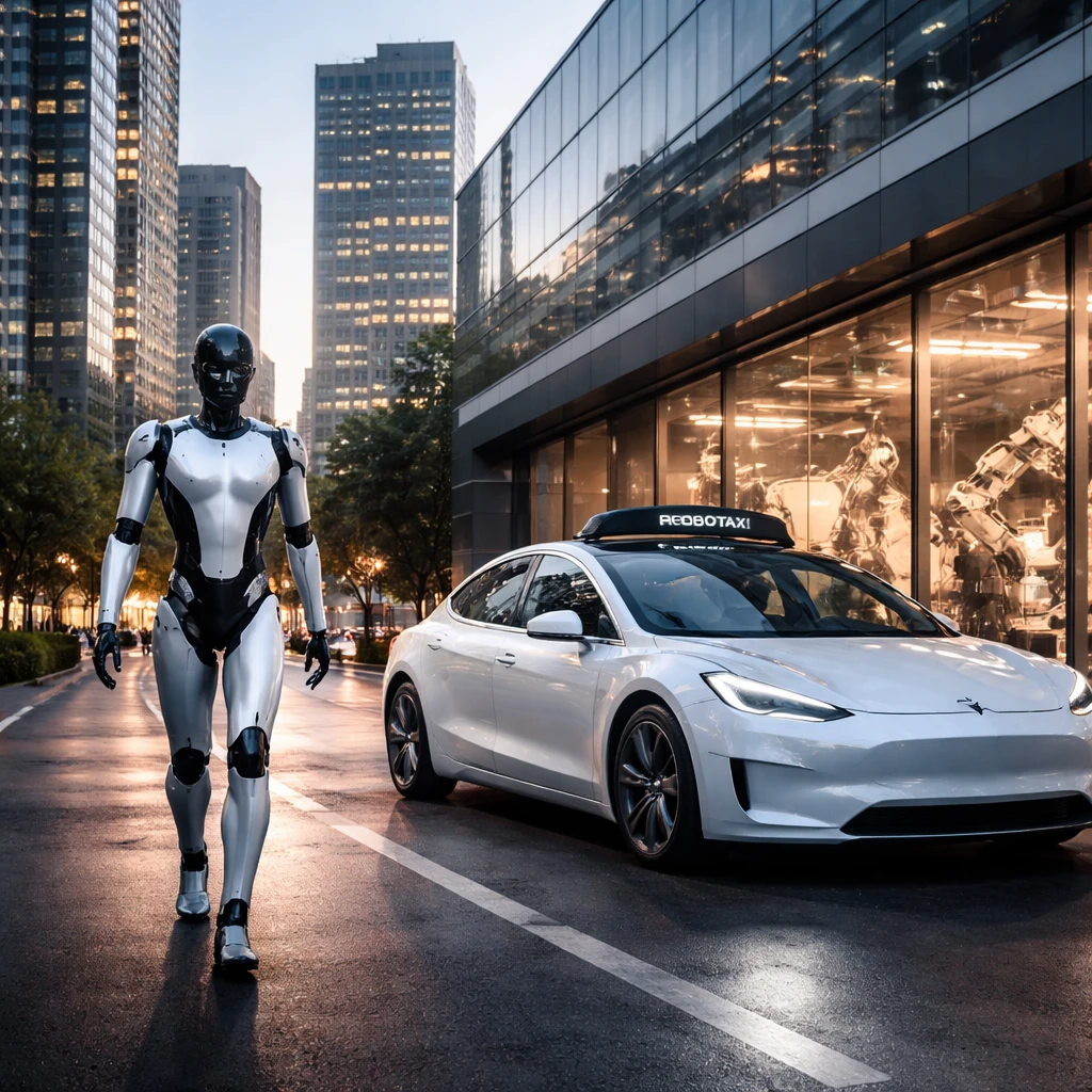 JPMorgan Raises Tesla Rating and Forecast, Citing Robotaxi and Optimus Upside