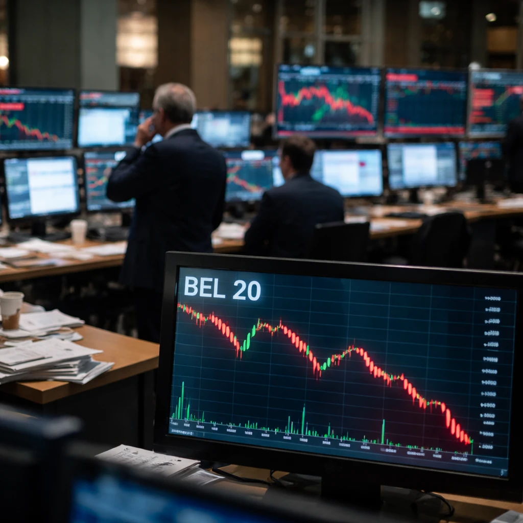 Belgian equities slip; BEL 20 posts 1.23% drop to one-month low