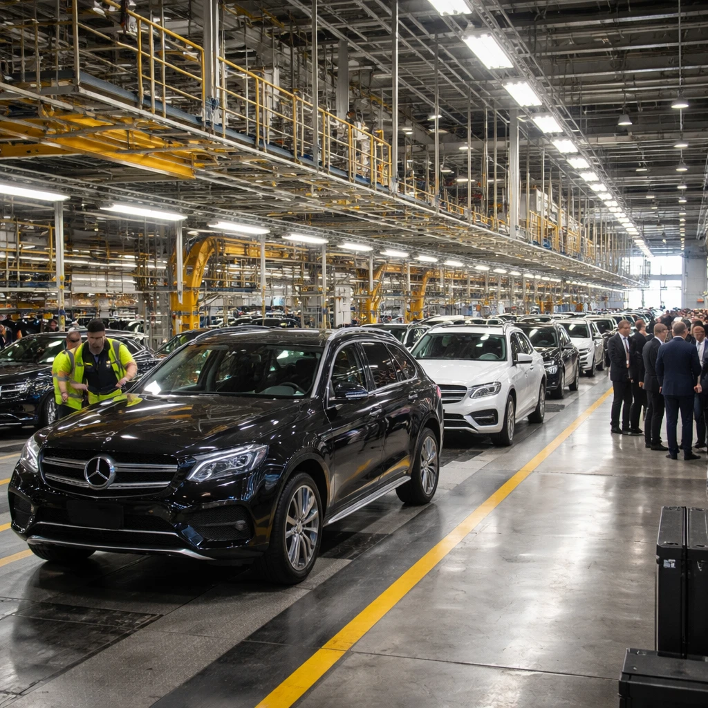 Mercedes-Benz Commits Over $7 Billion to U.S. Operations, With Major Investment in Alabama Plant