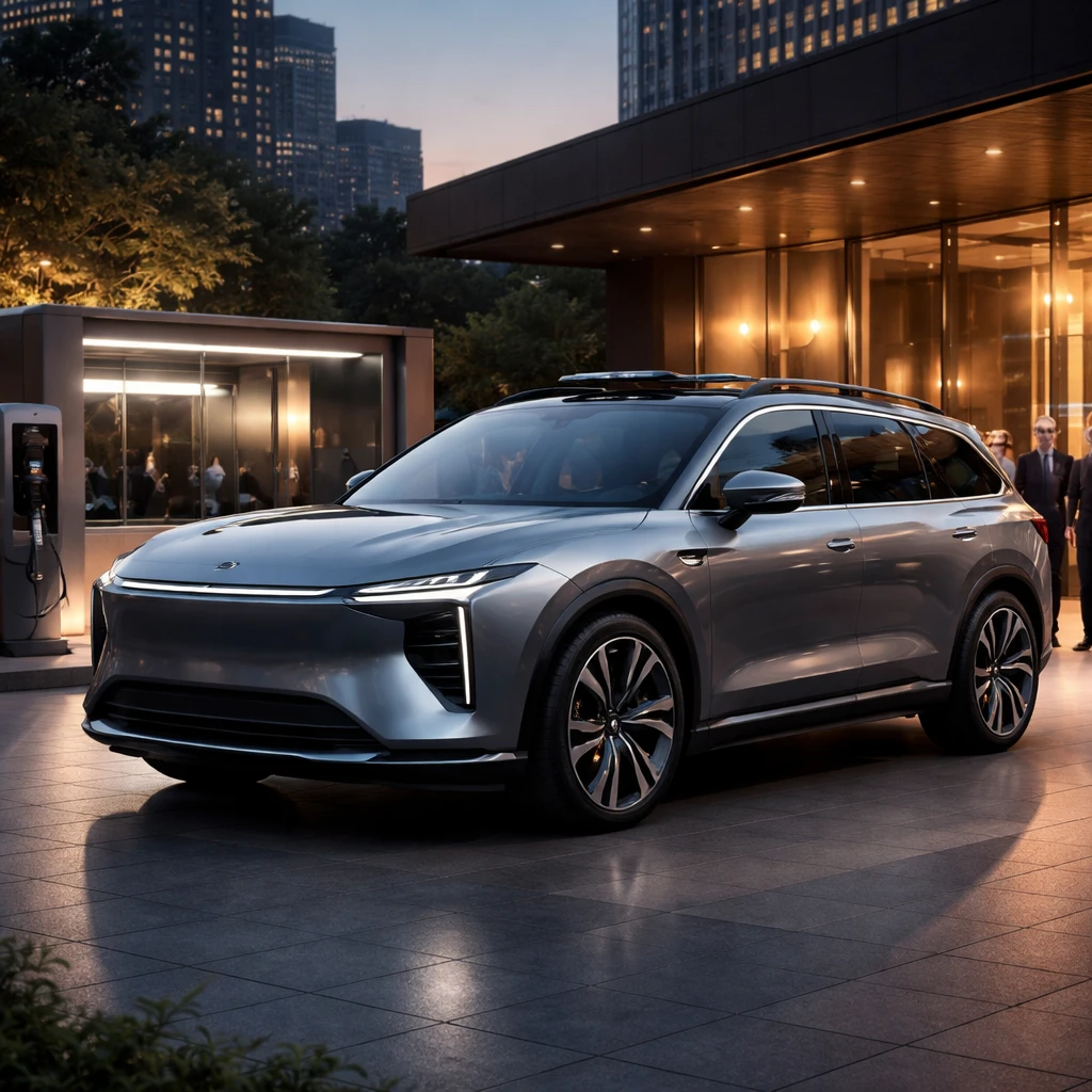 NIO Shares Rally After Debut of ES9 Flagship Electric SUV